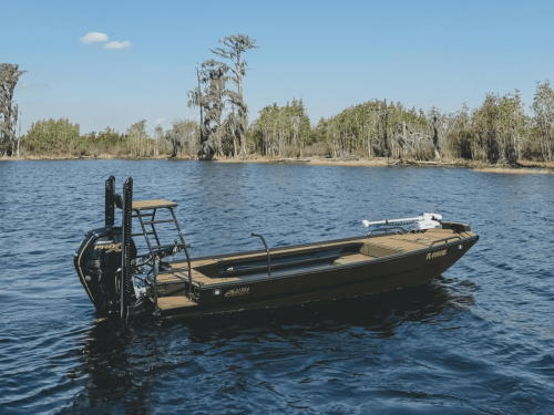 Camo Mudboat